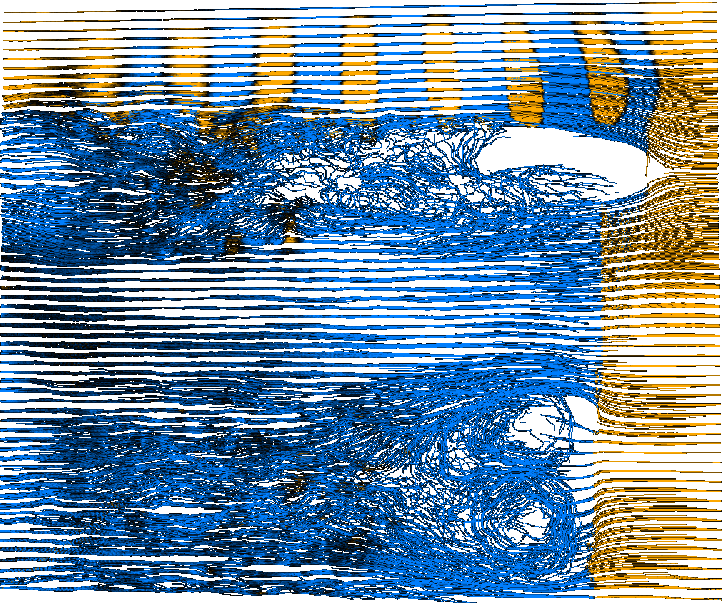 Lattice Boltzmann CFD simulation of parachute canopy fluid dynamics